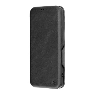 Husa pentru Samsung Galaxy S26 Edge, SKYDDAR INNOVATION, Safe Wallet tip carte din Piele Ecologica, Suport Carduri, Inchidere Magnetica, set cu sticker, Negru - Img 4