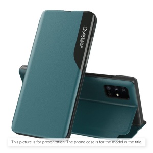 Husa pentru Samsung Galaxy S26 Edge, tip carte, set cu sticker, eFold, Verde