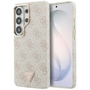 Husa pentru Samsung Galaxy S26 Ultra, 4G Triangle Logo MagSafe, Guess, Roz