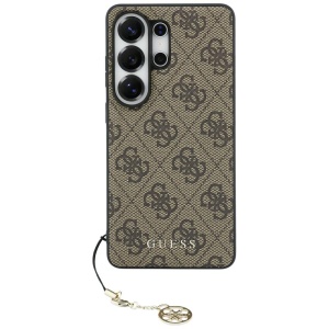 Husa pentru Samsung Galaxy S26 Ultra, Hardcase 4G Classic Logo Charm, Guess, Maro