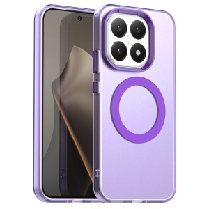 Husa pentru Xiaomi 15T, MagSafe, Antisoc, set cu sticker, CandyCase, Mov