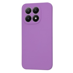 Husa pentru Xiaomi 15T, SKYDDAR INNOVATION, din Silicon Catifelat, SoftElegance, set cu sticker, Mov - Img 3