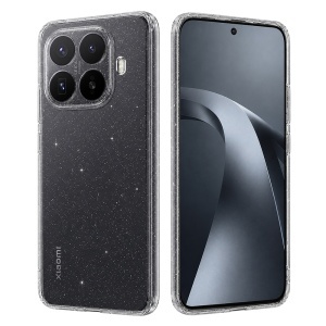 Husa pentru Xiaomi 17T Pro, SKYDDAR INNOVATION, SparkleSkin din Silicon TPU cu Sclipici, Design Elegant, set cu sticker, Transparenta