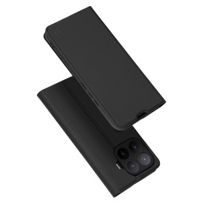 Husa pentru Xiaomi 17T Pro tip Carte Magnetic cu Portofel Interior, set cu sticker, Magskin Book, Negru