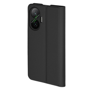 Husa pentru Xiaomi Poco F7 tip Carte Magnetic cu Portofel Interior, set cu sticker, Magskin Book, Negru - Img 5