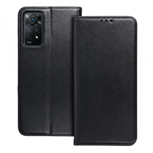 Husa pentru Xiaomi Redmi 13C 4G tip carte, Skyddar Smart Magnet - Negru - Img 3