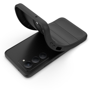 Husa pentru Xiaomi Redmi 15 5G / Redmi 15 4G, SKYDDAR INNOVATION, Magic Shield, din Silicon Mat, set cu sticker, Negru - Img 4