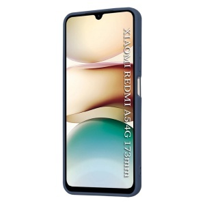Husa pentru Xiaomi Redmi A5 4G (Standard), SKYDDAR INNOVATION, din Silicon Catifelat, SoftElegance, set cu sticker, Bleumarin - Img 4