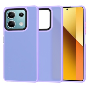 Husa pentru Xiaomi Redmi Note 13 5G, ce Absoarbe Cele mai Aspre Socuri, Skyddar Frosted - Mov deschis - Img 1