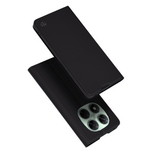 Husa pentru Xiaomi Redmi Note 14 Pro+ 5G, SKYDDAR INNOVATION, Magskin Book, tip Carte cu Portofel Interior, set cu sticker, Negru