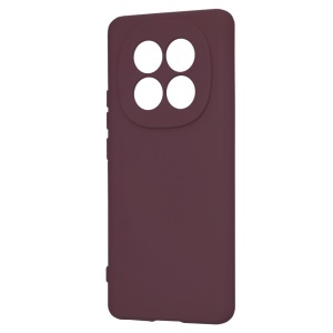 Husa pentru Xiaomi Redmi Note 15 4G / Redmi Note 15 5G / Poco M8 5G, SKYDDAR INNOVATION, din Silicon Catifelat, SoftElegance, set cu sticker, Bordo - Img 4