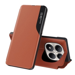 Husa pentru Xiaomi Redmi Note 15 Pro 5G, tip carte, set cu sticker, eFold, Portocaliu