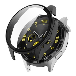 Husa protectie Smartwatch Huawei Watch GT 4 (46mm), SKYDDAR INNOVATION, Defense360 Pro + Screen Protector, AntiSoc, set cu sticker, Negru