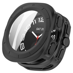 Husa protectie Smartwatch Samsung Galaxy Ultra (47mm), SKYDDAR INNOVATION, Defense360 Pro + Screen Protector, AntiSoc, set cu sticker, Negru