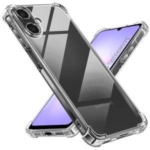 Husa Samsung Galaxy A07 4G Silicon Slim, set cu sticker, Shockproof Clear Silicone, Transparenta