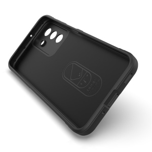 Husa Samsung Galaxy A17 5G din Silicon Mat, set cu sticker, Magic Shield, Negru - Img 5