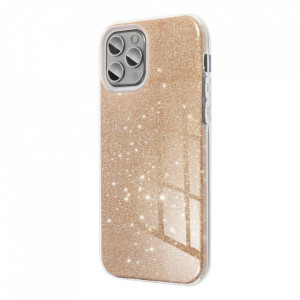 Husa Samsung Galaxy A53 5G din silicon lucios, Skyddar Shining - Auriu - Img 2