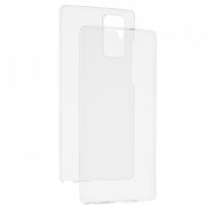Husa Samsung Galaxy Note 20, din silicon TPU slim, Techsuit - Transparent - Img 6