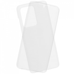Husa Samsung Galaxy S20 Ultra, din silicon TPU slim, Techsuit - Transparent - Img 2