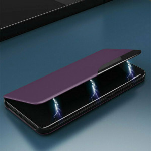 Husa Samsung Galaxy S22 tip carte, Techsuit eFold - Mov - Img 8