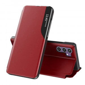 Husa Samsung Galaxy S23 FE tip carte, Techsuit eFold - Rosu - Img 1