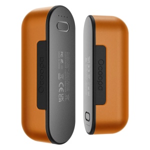 Incalzitor de Maini Electric Ocoopa UT2s Mini, 2x 2600mAh, Incarcare Type-C, Design Magnetic, 3 Trepte Caldura, Portabil, Portocaliu