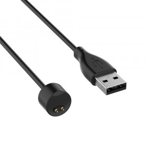 Incarcator pentru Xiaomi Mi Band 5/6/7, USB, 3.5W, 1m - Techsuit (TXC1) - Black