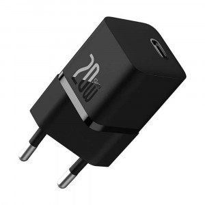 Incarcator Type-C, Fast Charging, GaN, 20W - Baseus (CCGN050101) - Black