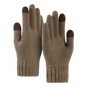 Manusi iarna Touch Screen, captusite, pentru ski, aer liber, SKDR st0012- Maro