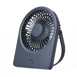 Mini Ventilator Portabil, CT-108, USB, 2W, Compact si Usor, set cu sticker, Albastru
