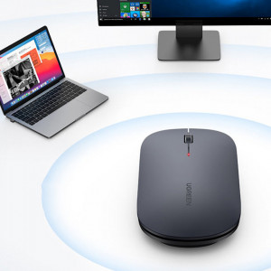 Mouse Fara Fir 1000-4000 DPI, Ugreen Slim Design MU001, Negru - Img 8