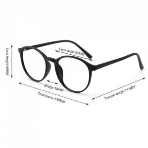 Ochelari calculator unisex protectie lumina albastra, Techsuit (F8551-C7) - Gray - Img 8