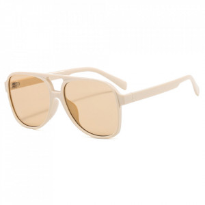 Ochelari de soare Unisex cu protectie UV (98061), Techsuit - Bej / Tea