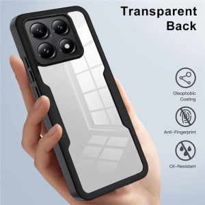 [Pachet 360°] Husa + Folie Xiaomi 14T Pro, SKDR ColorShield 360° - Albastru - Img 3