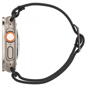 [Pachet 360°] Rama + Folie Apple Watch Ultra Glas.tR Slim Pro, Spigen - Titanium - Img 7