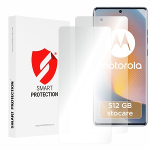 [SET 2x] Folie de protectie Motorola Edge 50 Fusion, Premium Classic, Smart Protection, Transparent