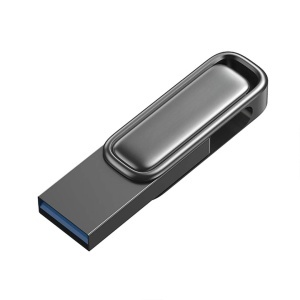 Stick memorie USB 3.0, 128GB, Metalic, Citire 80M/s, Scriere 18M/s, Skyddar THMS33, Tranish, set cu sticker - Img 3