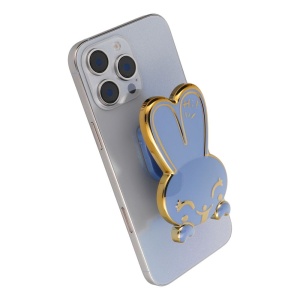 Suport Adeziv Universal Iepuras, Ideal pentru Vizionare Video, 9x6 cm, SKDR, Albastru - Img 3