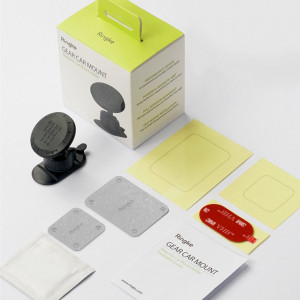 Suport Auto Magnetic - Ringke Gear - Black - Img 8