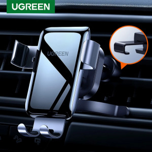 Suport Auto Telefon Grila Ventilatie, Ugreen Adjustable Viewing LP274, Gri - Img 2