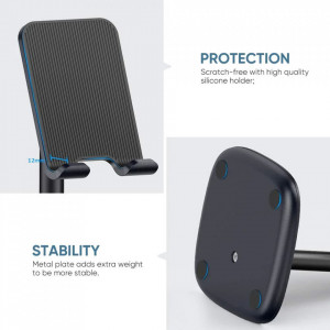 Suport Birou Telefon, Ugreen, Negru - Img 3