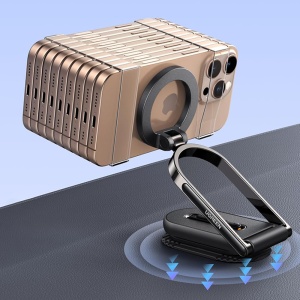 Suport Masina pentru Telefon cu Magnet, Baza Detasabila, Ugreen LP924, Negru - Img 4