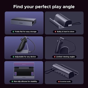 USB-C Docking Station cu HDMI 4K, 2x USB, 2x Type-C, RJ45, Ugreen - Gri - Img 6