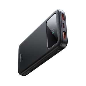 Acumulator Extern, Type-C + 2x USB-A Ports, 10000mAh, 22.5W, Afisaj LED - Mcdodo (MC-4220) - Black
