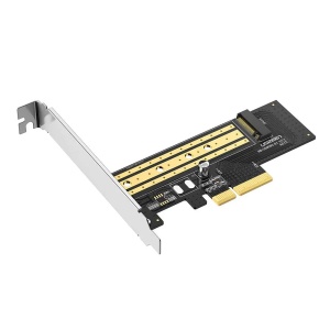 Adaptor M.2 NVME la PCIe 3.0 X4, Windows, Linux, Ugreen CM302, Negru