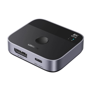 Adaptor Type-C, DP la Type-C, DP 4K@240Hz, 3D HDR, Plug&Play, Ugreen, Negru