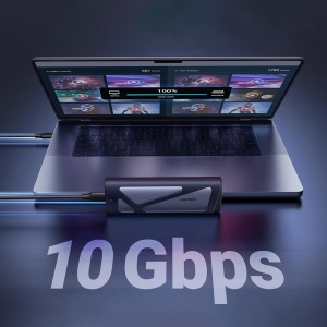 Carcasa SSD, M.2 NVMe, SATA 10Gbps, Ugreen CM767 - Gri - Img 2