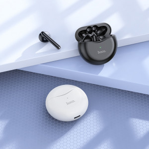 Casti Bluetooth Wireless Stereo - Hoco (EW14) - Metal Gray - Img 4