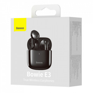 Casti Wireless TWS Bowie E3 cu Bluetooth 5.0, Baseus (NGTW080001) - Negru - Img 7