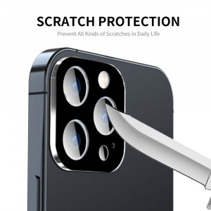 Folie camera pentru iPhone 15 Pro, Skyddar Camera Shield - Negru - Img 4